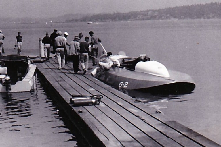 1951 Hurricane IV dock Seattle
