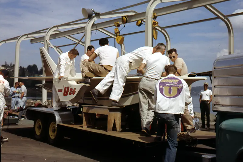 1957 Miss University District crew Seattle