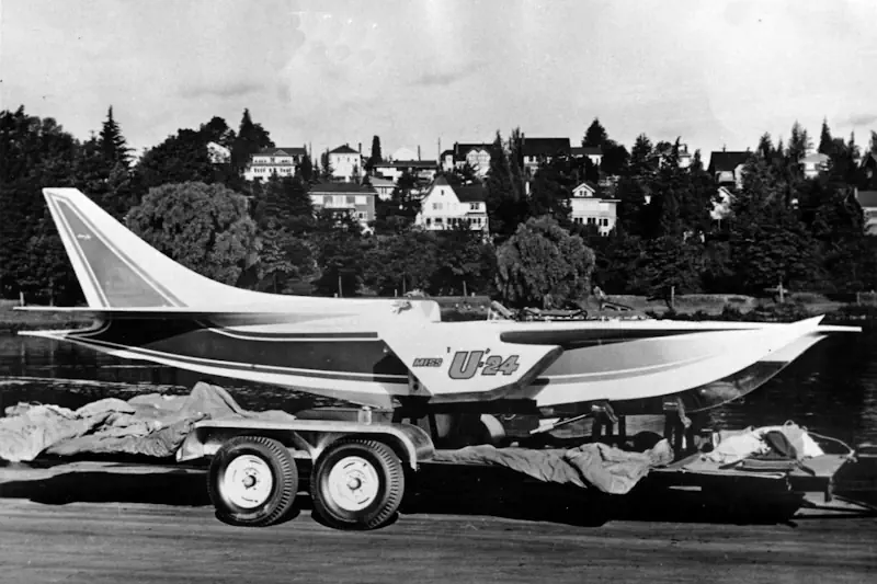 1957 Miss University District trailer