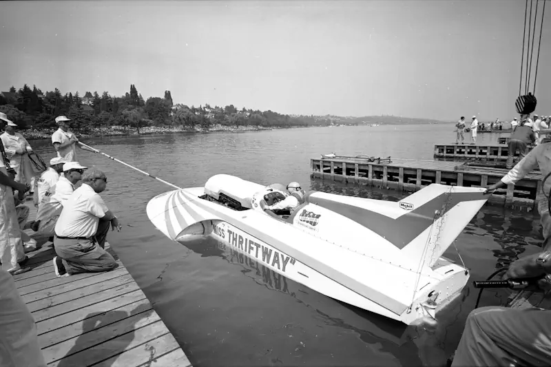 1963 Miss Thriftway Seattle dock