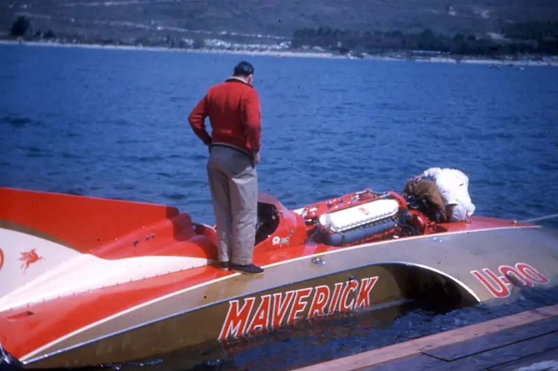 1959 Maverick dock