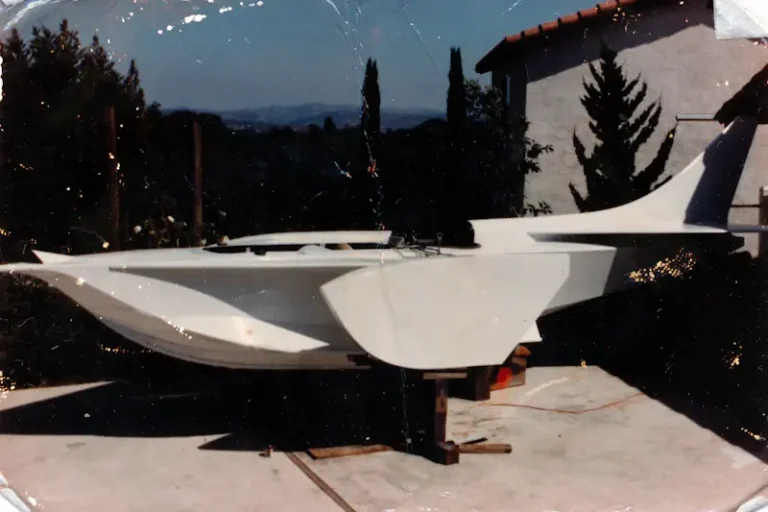 1980s U-24 trailer driveway