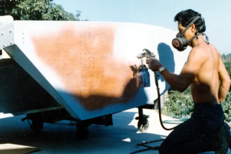 Jesse Pacheco painting U-24